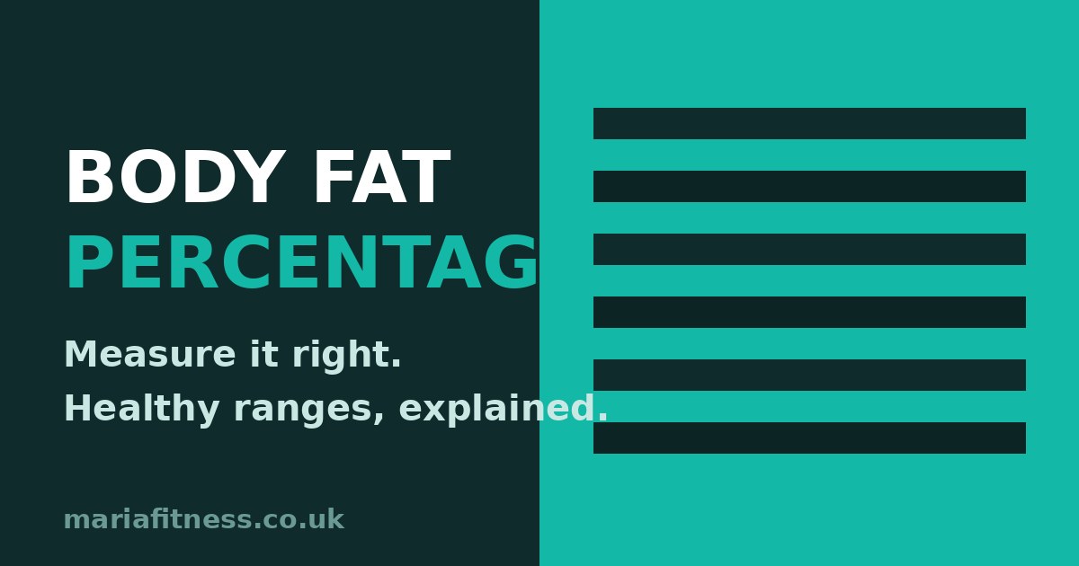 Body Fat Percentage: Healthy Ranges & How to Measure