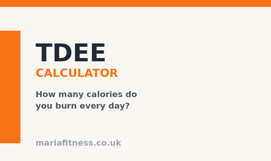 TDEE Calculator: How Many Calories You Burn Daily